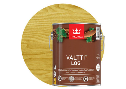 Антисептик Tikkurila Valtti Log сосна 2,7 л