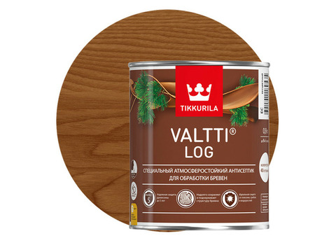 Антисептик Tikkurila Valtti Log тик 0,9 л