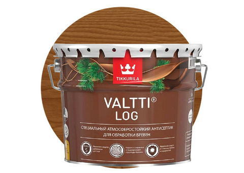 Антисептик Tikkurila Valtti Log тик 9 л