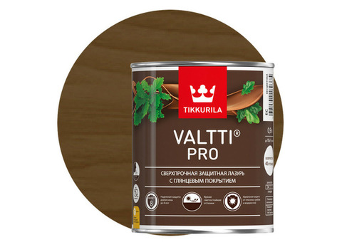 Антисептик Tikkurila Valtti Pro орех 0,9 л