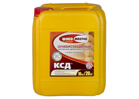 Огнебиозащитный состав Woodmaster КСД 10 кг