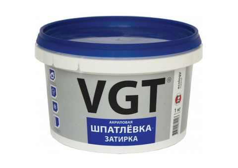 Шпатлевка-затирка VGT водостойкая 1 кг