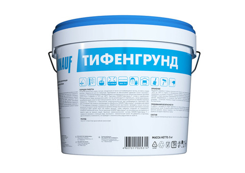 Грунтовка Knauf Тифенгрунд морозостойкая 5 кг