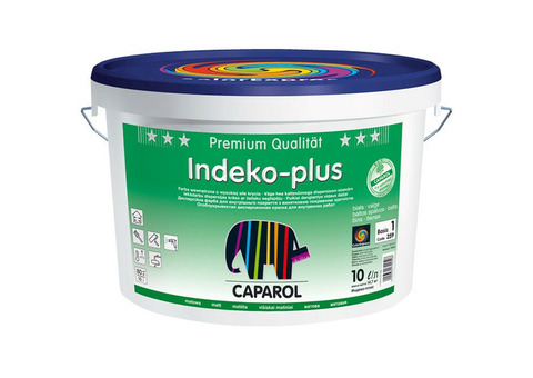 Краска Caparol Indeco-plus BAS 1 белая 10 л