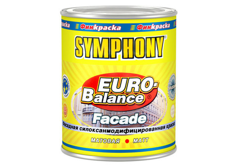 Краска Symphony Euro-Balance Facade Siloxan LС 0,9 л