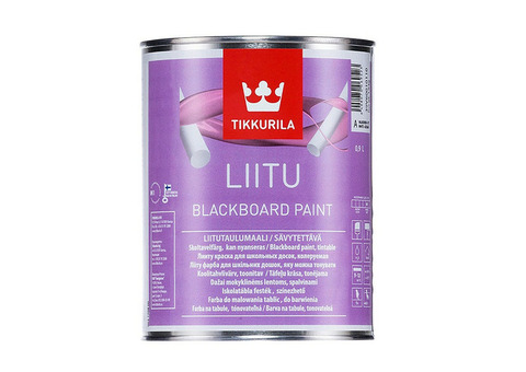 Краска Tikkurila Liitu для школьных досок матовая база А 0,9 л