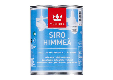 Краска для интерьеров Tikkurila Siro Himmea матовая 0,9 л