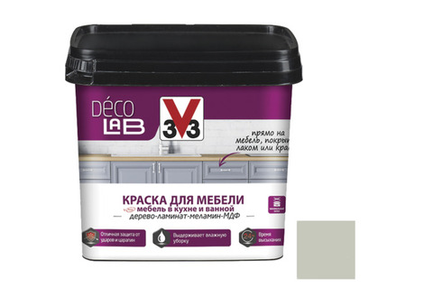 Краска для мебели V33 Decolab кунжут 0,75 л