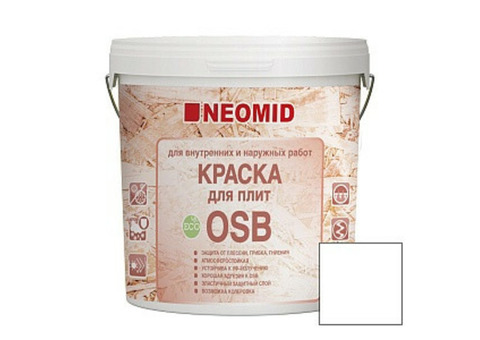 Краска для плит OSB "Neomid", 1кг