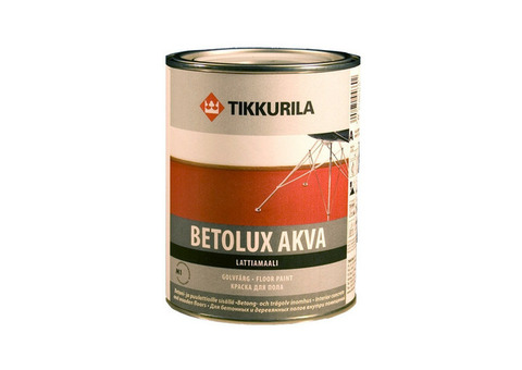 Краска для пола Tikkurila Betolux Aqua A 9 л