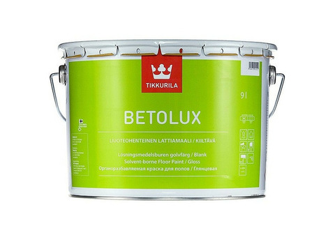 Краска для пола Tikkurila Betolux база A 9 л