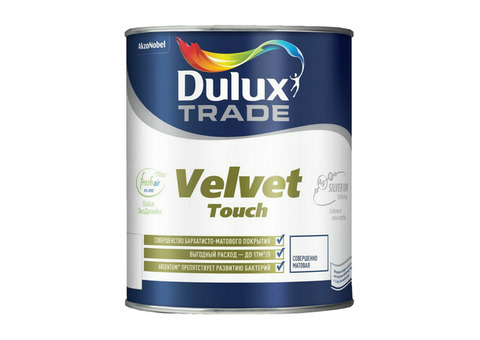 Краска для стен и потолка Dulux Trade Velvet Touch BC матовая 2,25 л