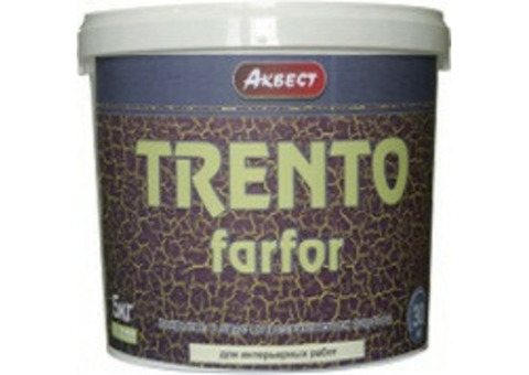 Активатор для кракелюра Аквест Trento-Farfor 5 кг