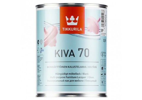 Лак Tikkurila Kiva 70 глянцевый 2,7 л