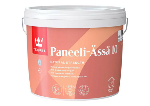 Лак Tikkurila Paneeli-Assa 10 матовый 2,7 л