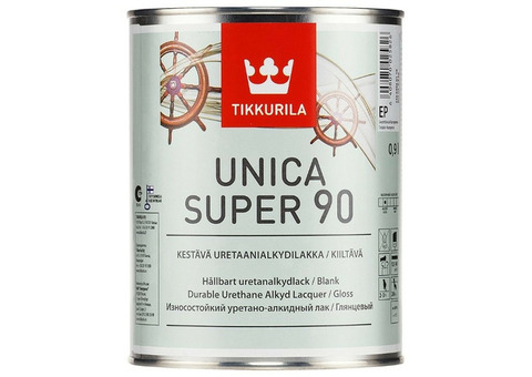 Лак Tikkurila Unica Super EP глянцевый 2,7 л