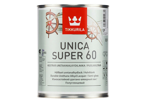 Лак Tikkurila Unica Super EP полуглянцевый 0,9 л