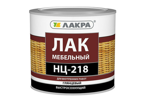 Лак мебельный Лакра НЦ-218 глянцевый 17 кг