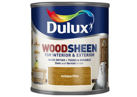 Лак-морилка на водной основе Dulux Woodsheen по дереву полуматовый сосна 0,25 л