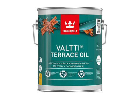 Масло для наружных работ Tikkurila Valtti Terrace oil EC 2,7 л 700010364