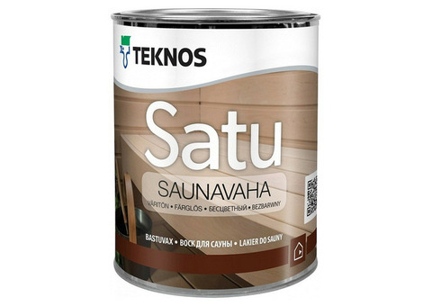 Воск Teknos Satu Saunavaha бесцветный 2,7 л