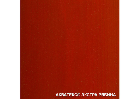 Грунт-антисептик для древесины Акватекс Экстра Рябина 10 л