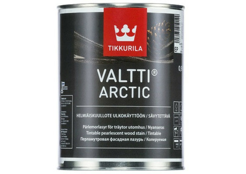 Лазурь фасадная Tikkurila Valtti Arctic EP 0,9 л