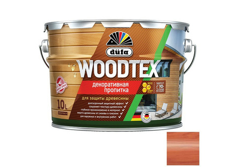 Пропитка для древесины Dufa Woodtex Рябина 10 л