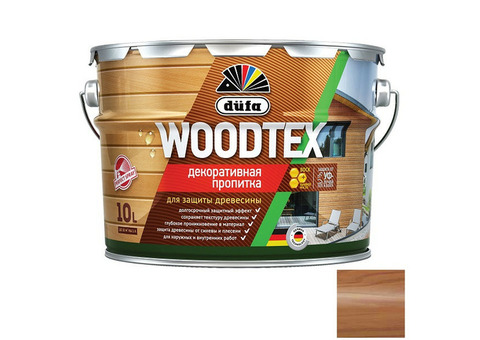 Пропитка для древесины Dufa Woodtex Тик 10 л