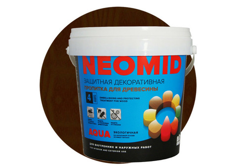 Пропитка для древесины Neomid Bio Color Aqua Венге 0,9 л