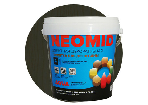 Пропитка для древесины Neomid Bio Color Aqua Еловый лес 0,9 л