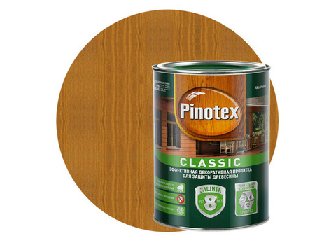 Пропитка для древесины Pinotex Classic Орегон 1 л