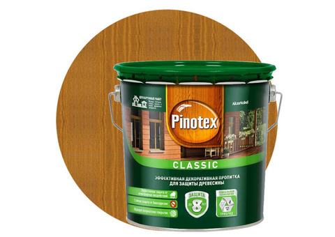 Пропитка для древесины Pinotex Classic Орегон 2,7 л