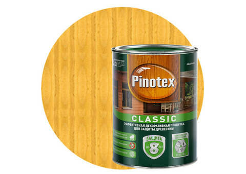 Пропитка для древесины Pinotex Classic Сосна 1 л