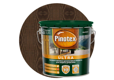 Пропитка для древесины Pinotex Ultra Палисандр 2,7 л