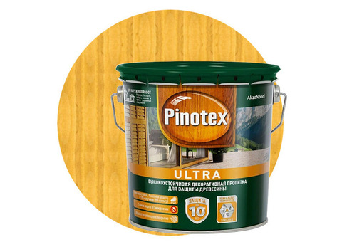 Пропитка для древесины Pinotex Ultra Сосна 2,7 л