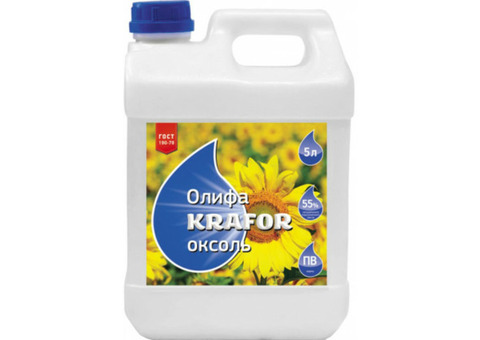 Krafor олифа оксоль 5 л 1 29971