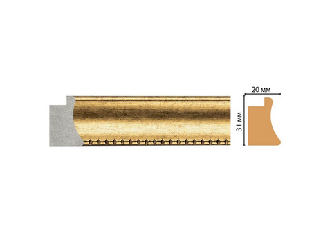 Багет из дюрополимера Decomaster Эклектика FM7-2 2850х31х20 мм