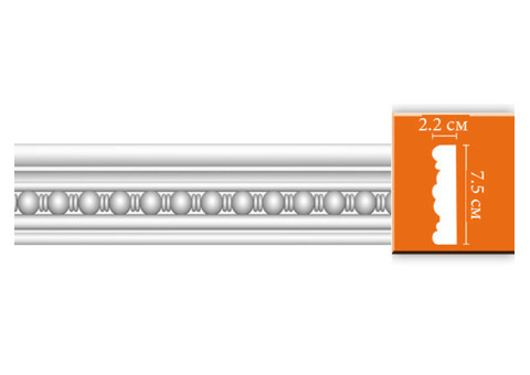 Молдинг полиуретановый Decomaster DT 9865 2400х70х22 мм