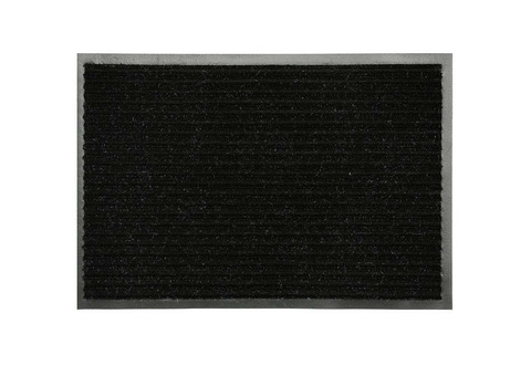 Коврик влаговпитывающий Double Stripe Doormat черный 600х900 мм