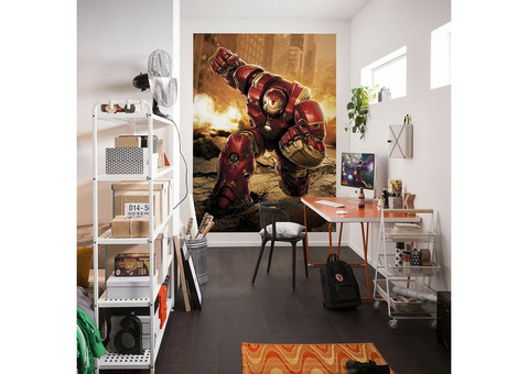 Фотообои бумажные Komar Avengers Hulkbuster 4-457 1,84x2,54 м