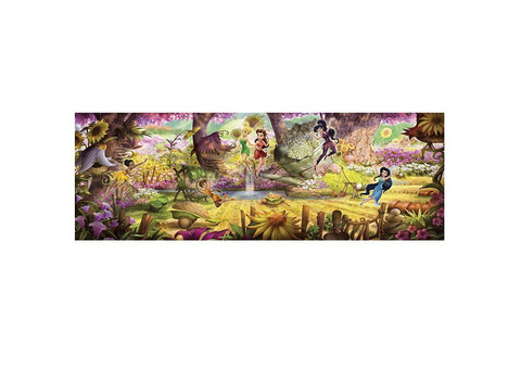 Фотообои бумажные Komar Fairies Forest 4-416 3,68x1,27 м