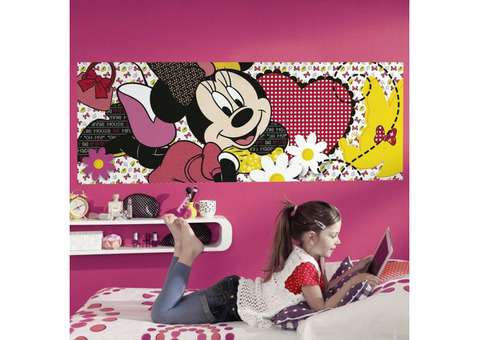 Фотообои бумажные Komar Minnie Dreaming 1-472 2,02x0,73 м