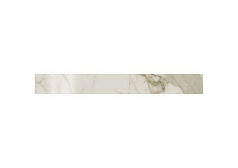 Бордюр из керамогранита Atlas Concorde Supernova Marble Calacatta Gold Listello Lappato 590х73 мм