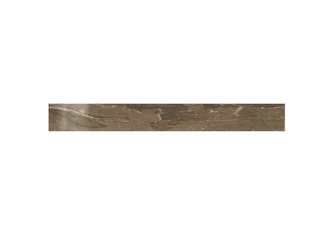 Бордюр из керамогранита Atlas Concorde Supernova Marble Woodstone Taupe Listello Lappato 590х73 мм