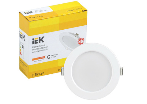 Светильник IEK LED ДВО 1611 4000К