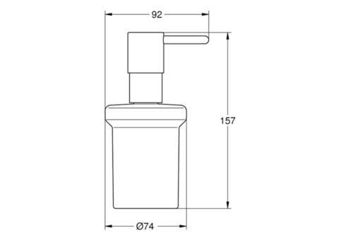 Дозатор жидкого мыла Grohe Essentials 40394001