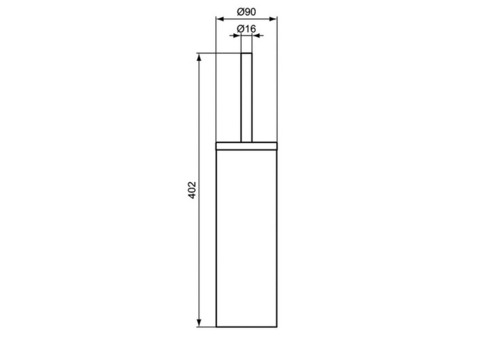 Ершик напольный Ideal Standard IOM A9108MY