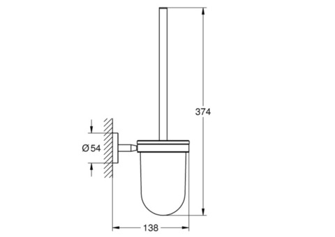 Ершик подвесной Grohe BauCosmopolitan 40463001