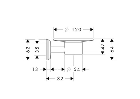 Мыльница подвесная Hansgrohe Logis Classic 41615000